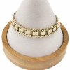 497 Bransoletka elegancka złota 19cm pozłacana 14k Xuping